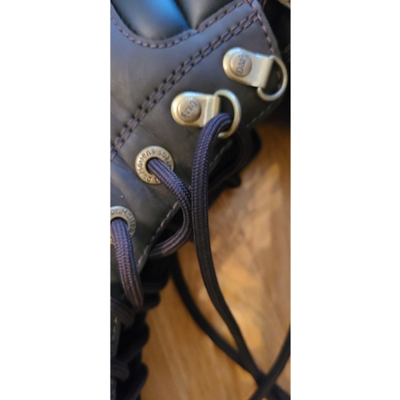 Dr. Martens Faora Mid Top Brown Leather Boot Size 8 - Picture 7 of 15